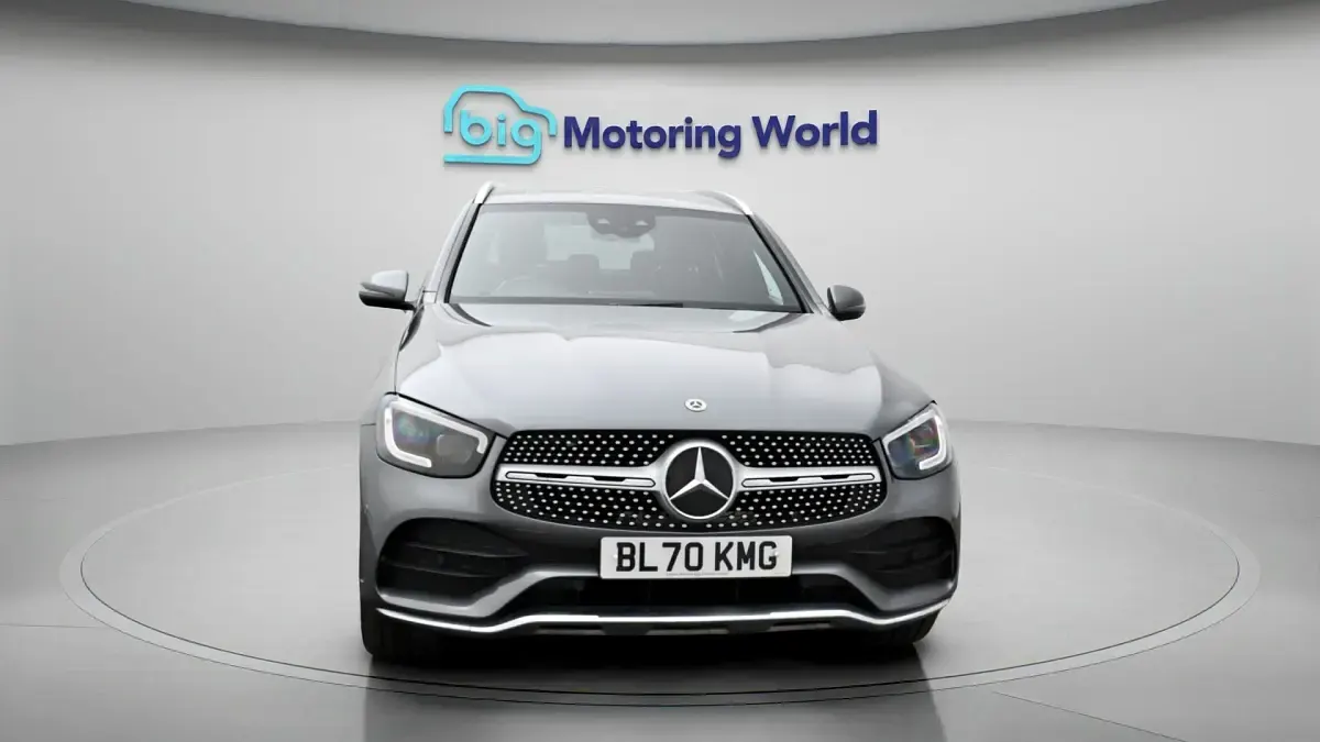 Used Mercedes GLC220 AMG line 194 HP (142 kW) 2021 Grey SUV