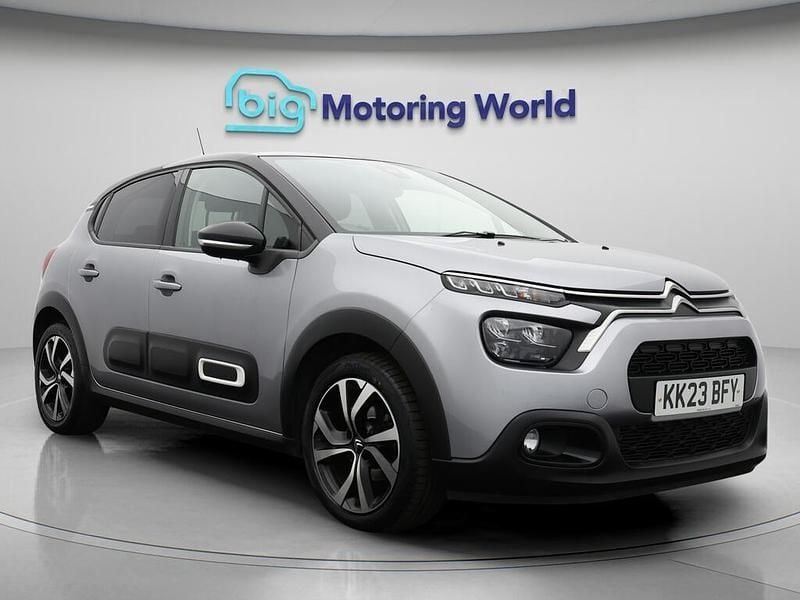 Grey Used 2023 Citroën C3 PureTech Hatchback | £11,141 (Good price) - Image 1/4