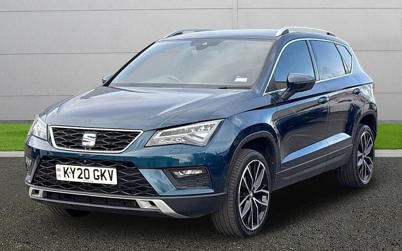 Used Seat Ateca XCELLENCE Lux 150 HP (110 kW) 2020 Blue SUV