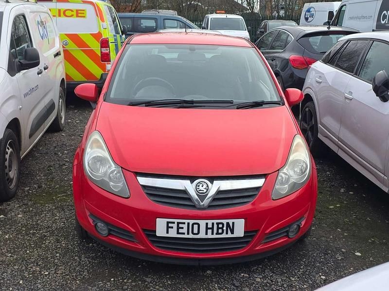 Second-hand Vauxhall Corsa 79 CP (58 kW) 2010 Roșu Hatchback