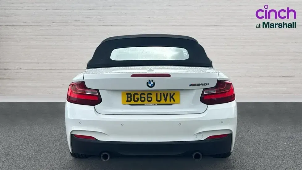 Used BMW M240i M Sport 340 HP (250 kW) 2016 White Coupe