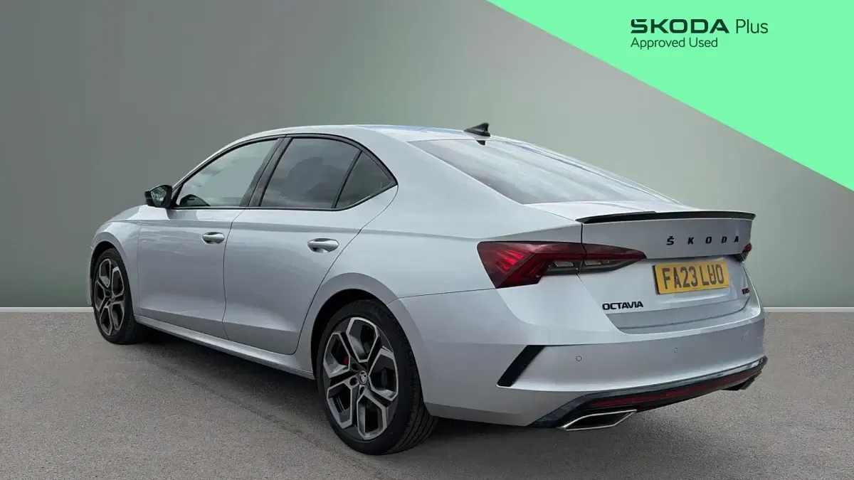 Used Skoda Octavia vRS 245 HP (180 kW) 2023 Silver Hatchback