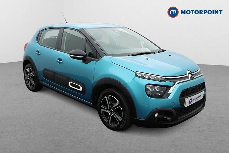 Blue Used 2023 Citroën C3 PureTech Hatchback | £11,099 (Good price) - Image 1/4