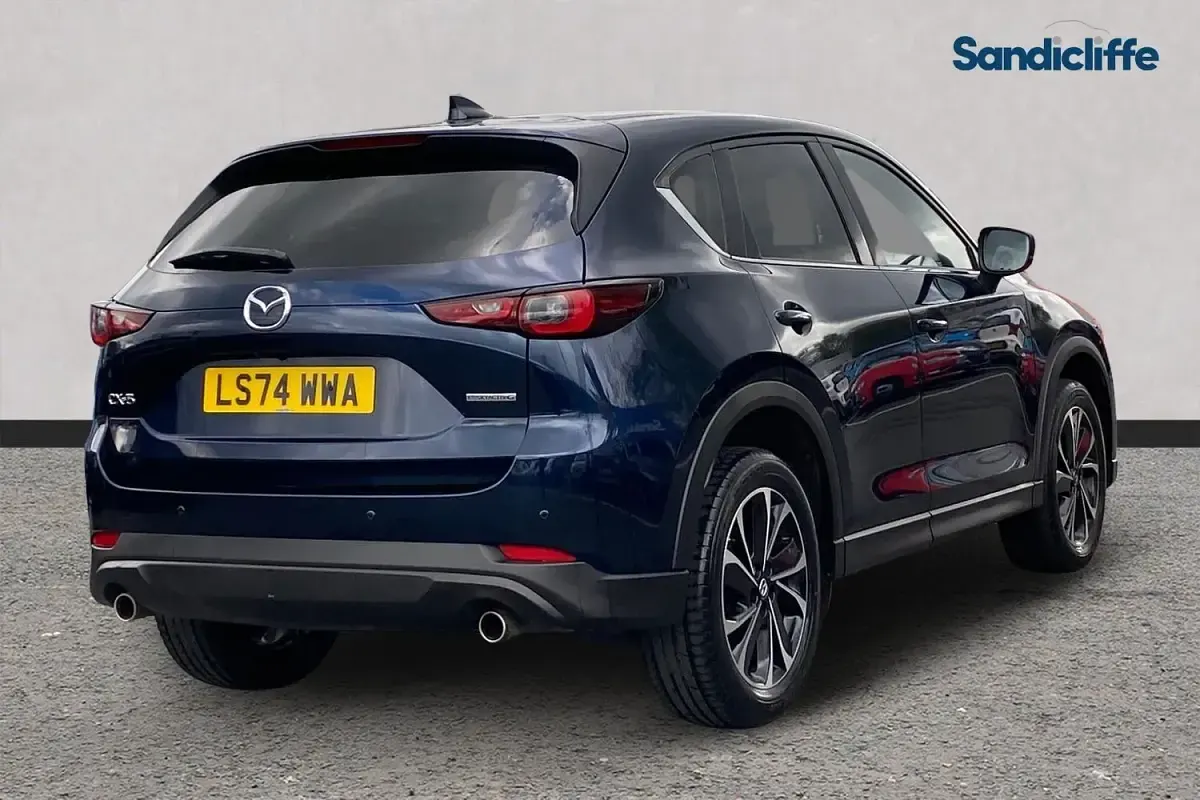 Begagnad Mazda CX-5 Exclusive-Line 165 HK (121 kW) 2023 Blå SUV