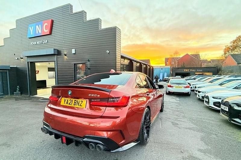 Orange Used 2021 BMW 330e M Sport Sedan | £14,991 (A bit pricey) - Image 1/1