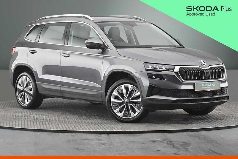 Used Skoda Karoq SE L 110 HP (80 kW) 2023 Graphite grey metallic SUV