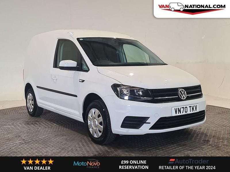 White Used 2020 VW Caddy Trendline MPV | £12,490 (Fair price) - Image 1/3