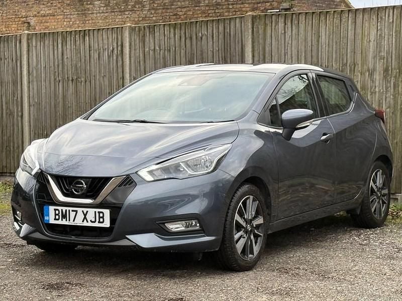 Used Nissan Micra Acenta 90 HP (66 kW) 2017 Grey Hatchback