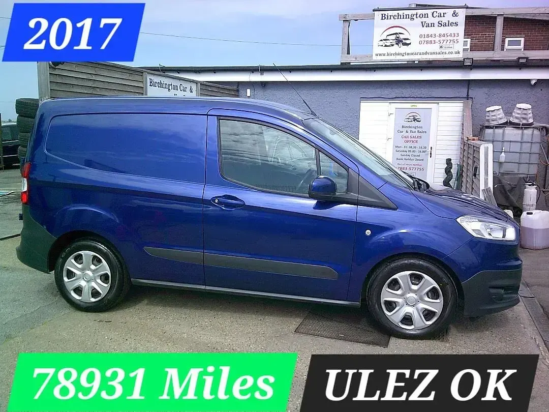 Used Ford Transit Courier Trend 2017 Blue Van