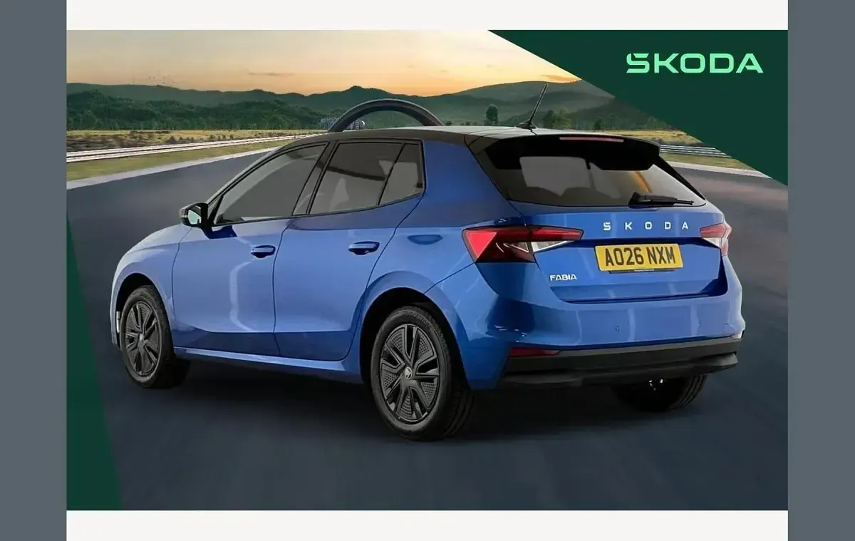Usado Skoda Fabia Design Edition 116 HP (85 kW) 2026 Azul Citadino
