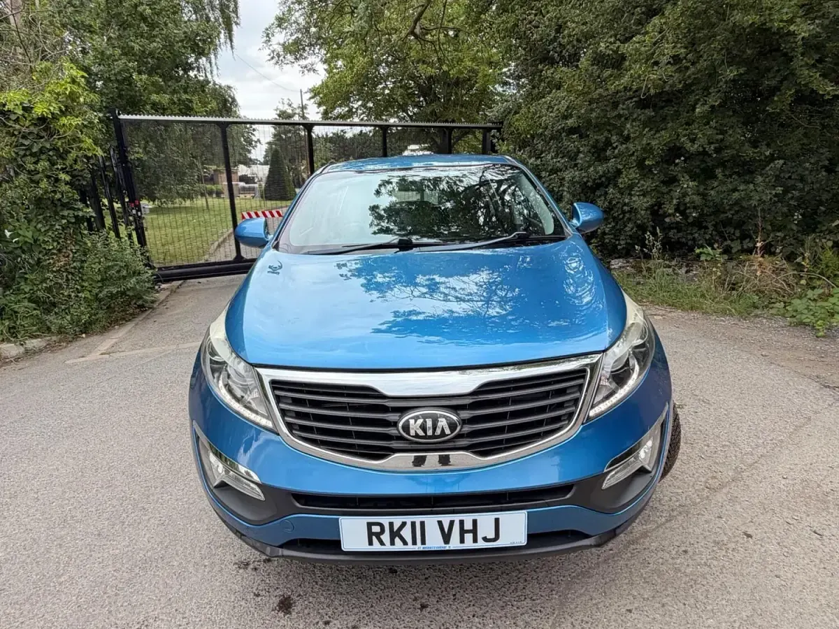 Used Kia Sportage 133 HP (97 kW) 2011 Blue SUV