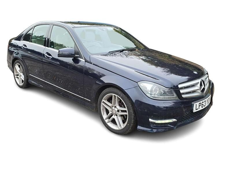 Blue Used 2013 Mercedes C250 AMG Sedan | £5,725 (Good price) - Image 1/4