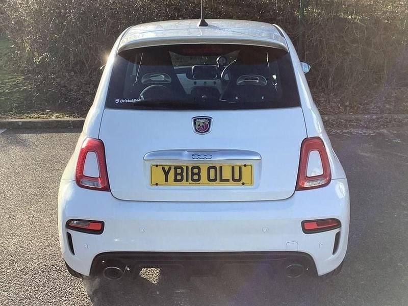 Used Abarth 595 145 HP (106 kW) 2018 White Hatchback