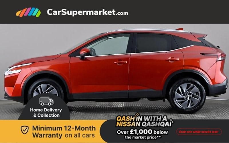 Used Nissan Qashqai Acenta Premium 158 HP (116 kW) 2022 Red SUV