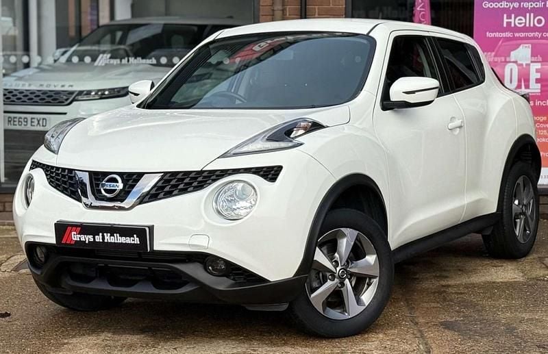 Used Nissan Juke Acenta 112 HP (82 kW) 2019 White SUV