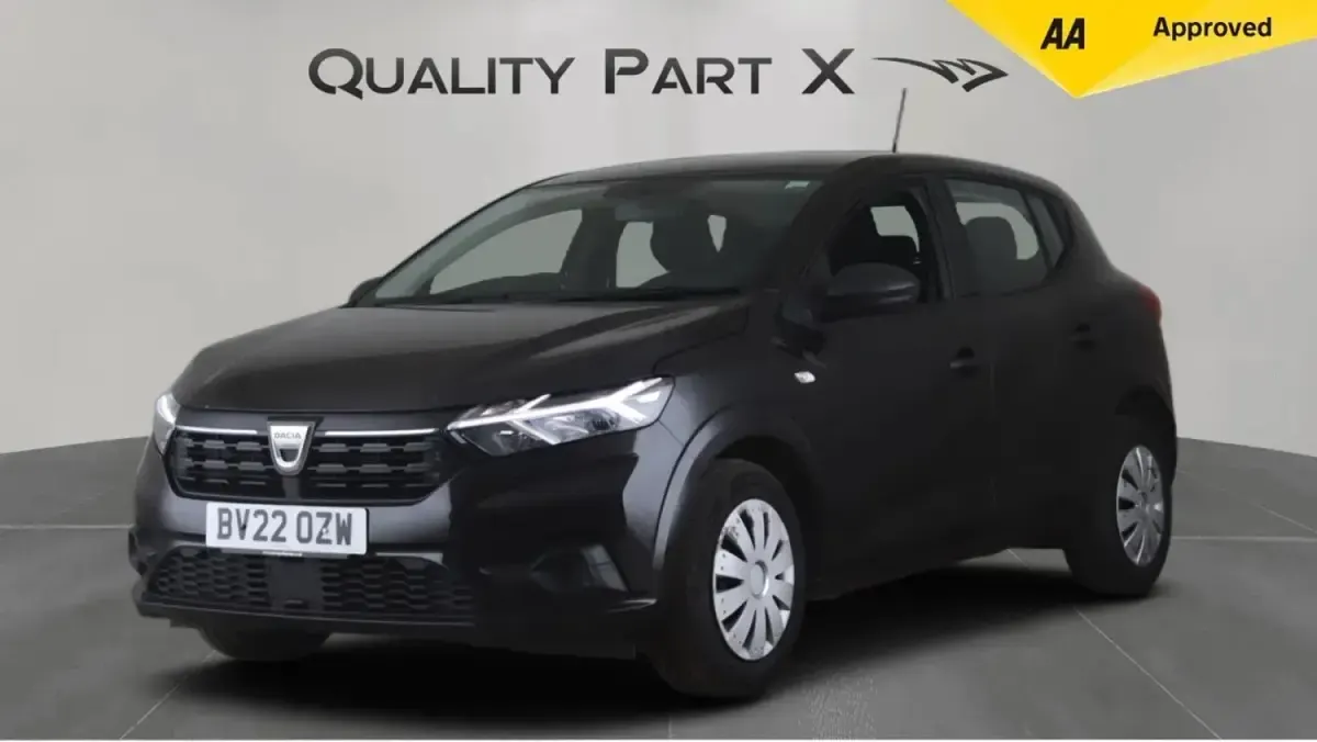 Gebraucht Dacia Sandero Essentiel 91 PS (66 kW) 2022 Schwarz Kleinwagen