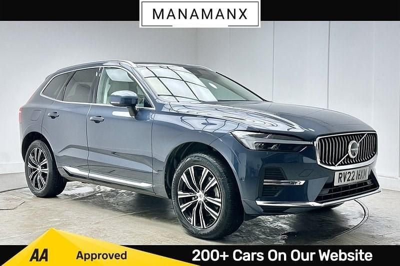 Denim blue Used 2022 Volvo XC60 Inscription SUV | £29,579 (Good price) - Image 1/3