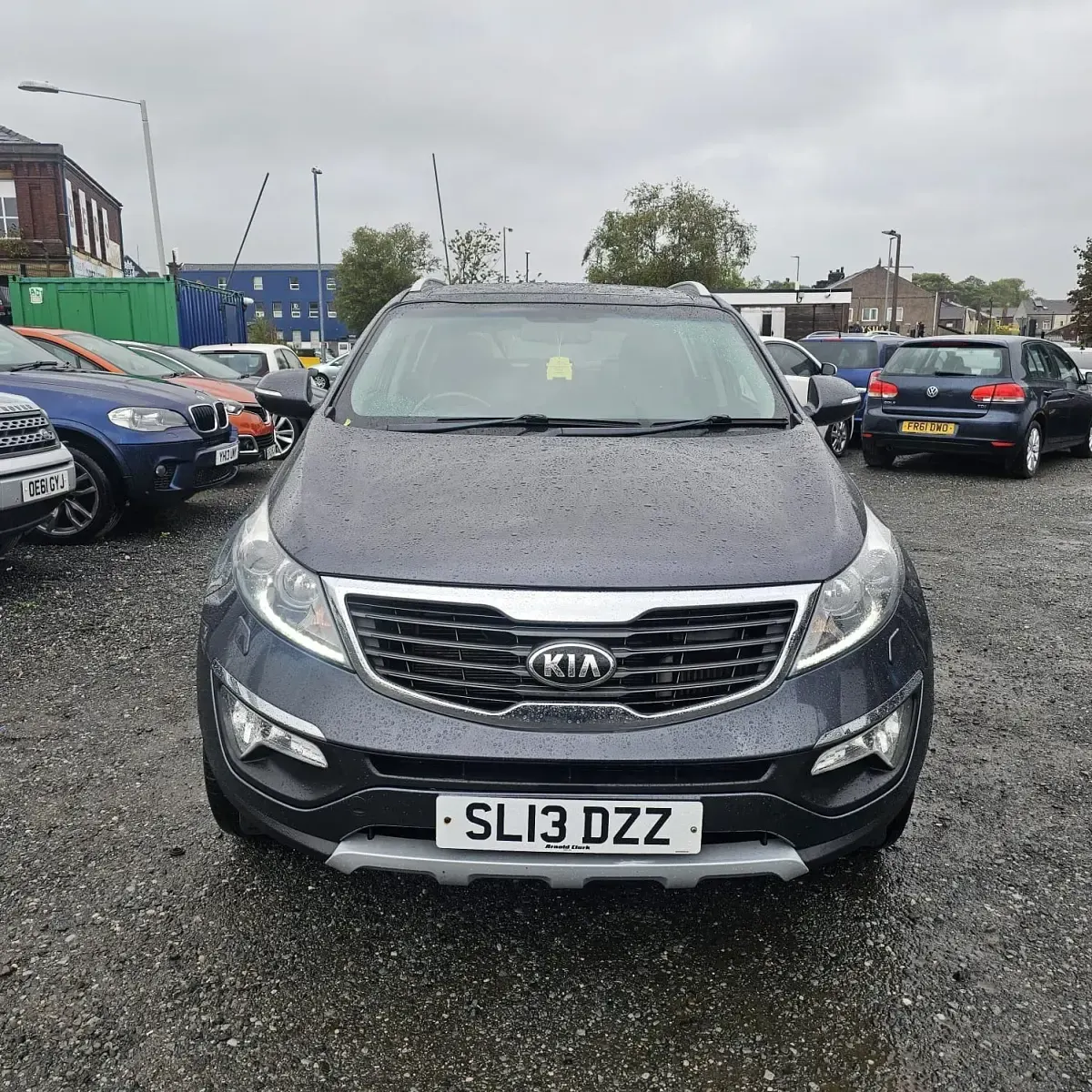 Begagnad Kia Sportage 134 HK (98 kW) 2013 Silver SUV