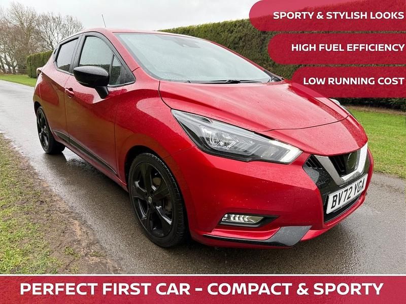 Used Nissan Micra 2022 Red Hatchback