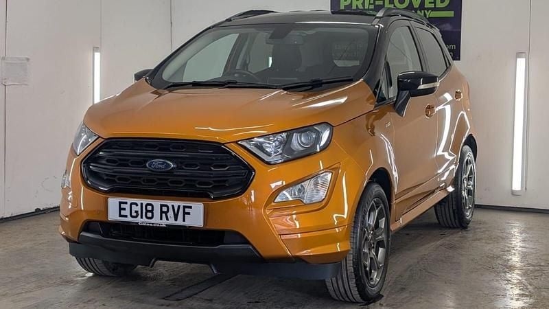 Used Ford Ecosport ST-Line 125 HP (91 kW) 2018 Orange SUV