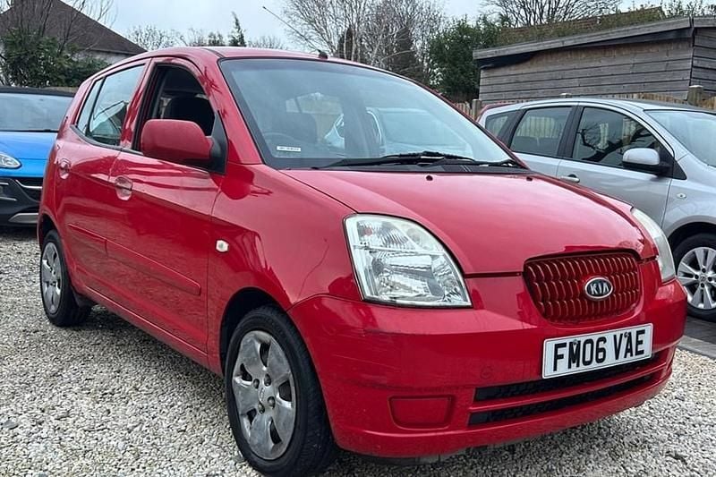 Used Kia Picanto LX 64 HP (47 kW) 2006 Red Hatchback
