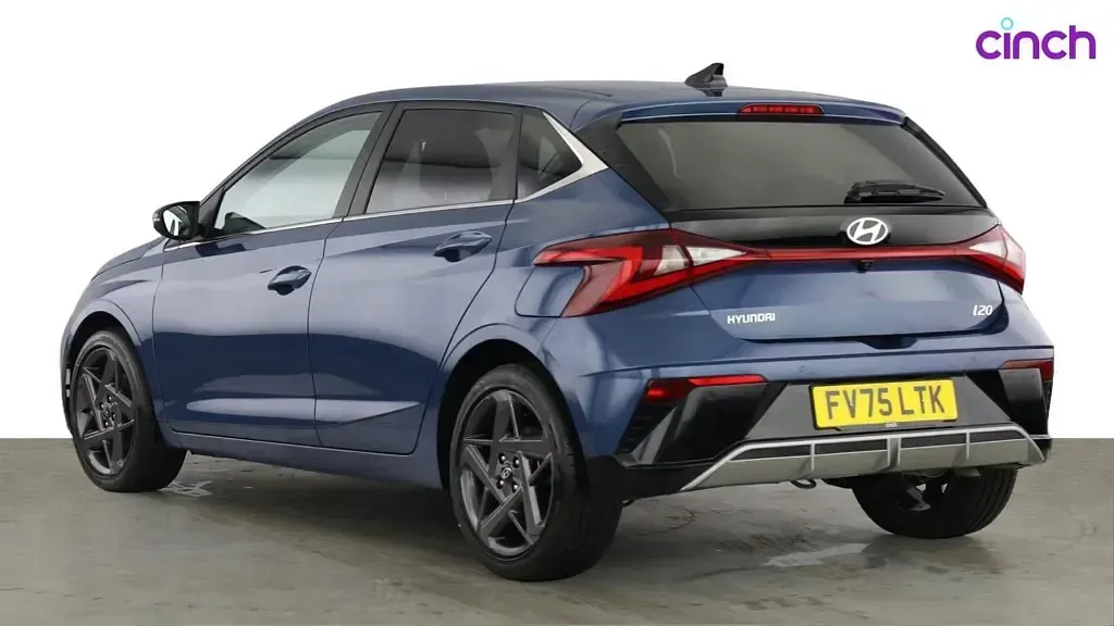 Used Hyundai i20 Premium 2025 Blue Hatchback