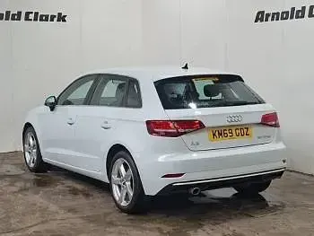 Used Audi A3 Sport 116 HP (85 kW) 2019 White Sedan