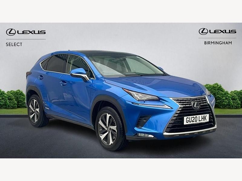 Blue Used 2020 Lexus NX300h SUV | £27,697 (Expensive) - Image 1/3