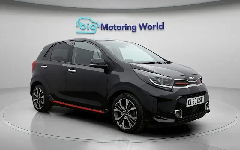 Used Kia Picanto GT-Line S 101 HP (74 kW) 2023 Black Hatchback