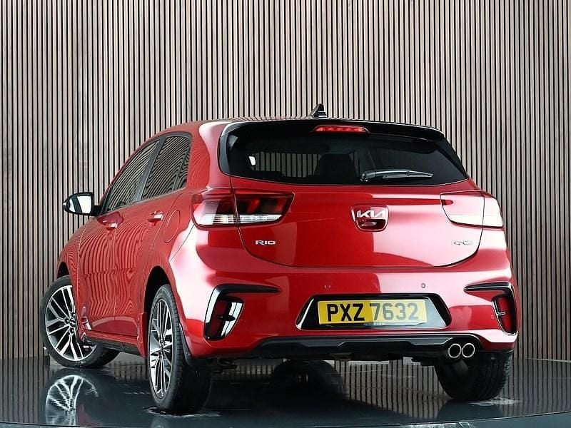 Used Kia Rio GT-Line S 118 HP (86 kW) 2021 Red Hatchback