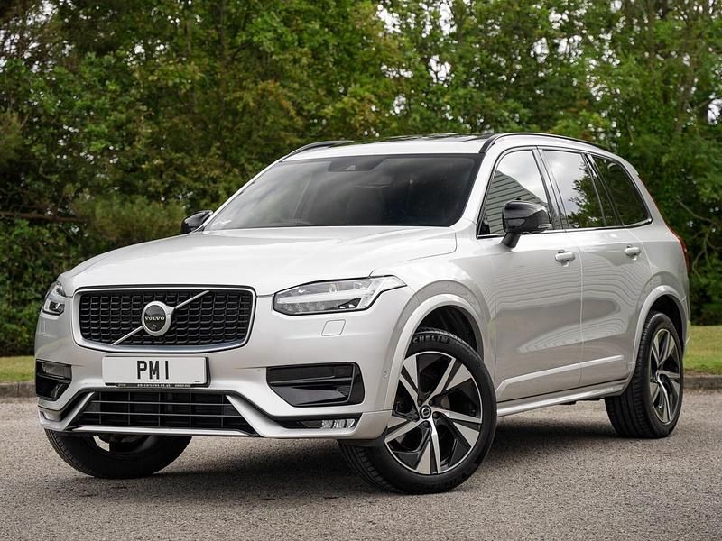 Silver Used 2019 Volvo XC90 R-Design SUV | £33,490 (A bit pricey) - Image 1/4