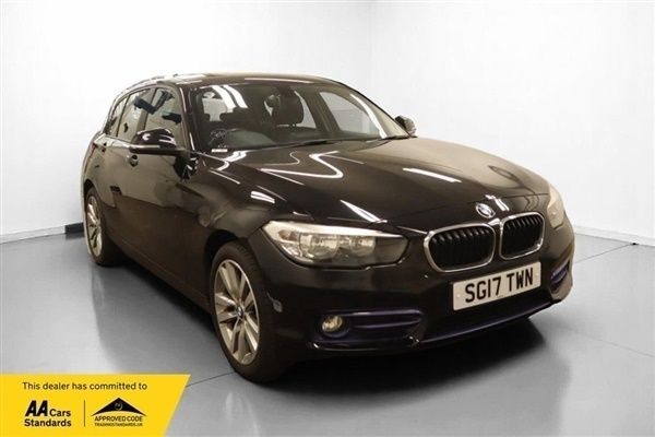 Black Used 2017 BMW 118 Sport Line Hatchback | £8,150 (Fair price) - Image 1/1