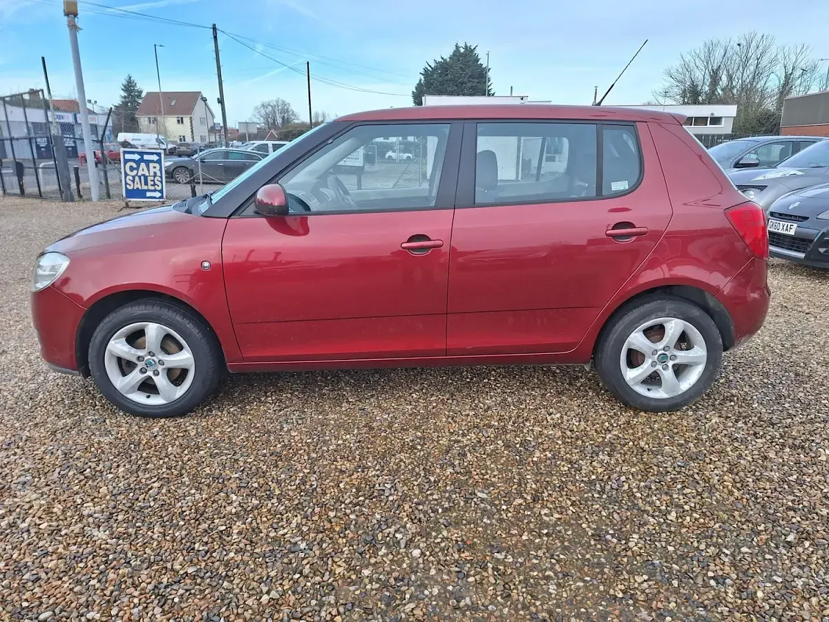 Used Skoda Fabia 2008 Red Hatchback