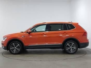 Used VW Tiguan Allspace SE 150 HP (110 kW) 2018 Orange SUV