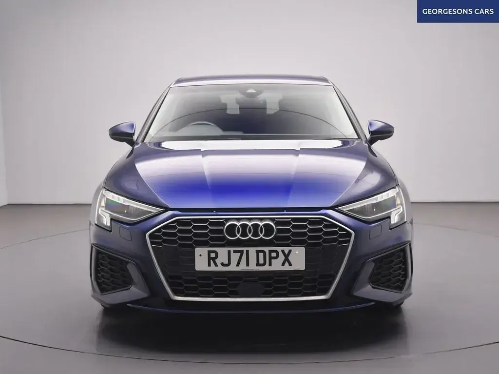 Used Audi A3 Sportback S-Line 2021 Blue Hatchback