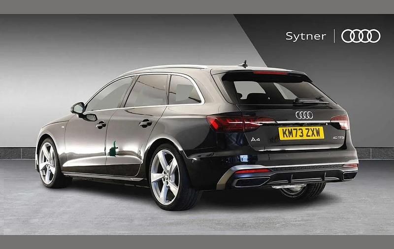 Used Audi A4 S-Line 200 HP (147 kW) 2023 Black Estate