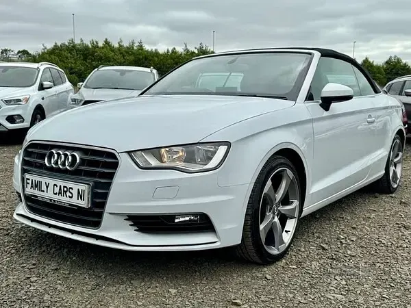Used Audi A3 Cabriolet Sport 150 HP (110 kW) 2014 White Cabriolet
