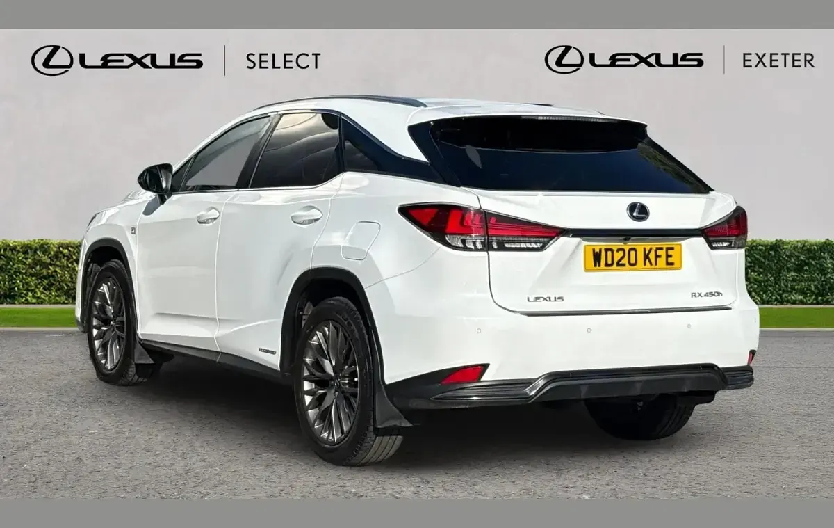 Used Lexus RX450h Sport Line 308 HP (226 kW) 2020 White SUV