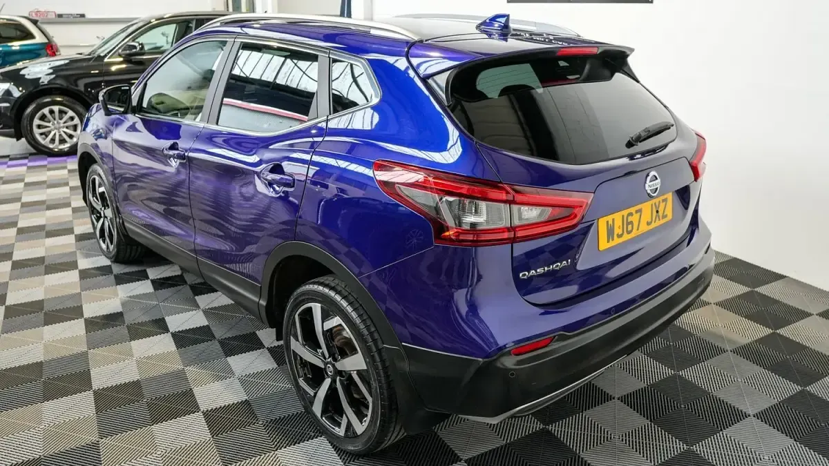 Used Nissan Qashqai Tekna 2017 Blue SUV