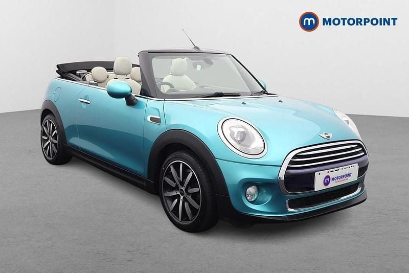 Turquoise Used 2017 Mini Cooper Cabriolet Chili Cabriolet | £11,099 (Fair price) - Image 1/4