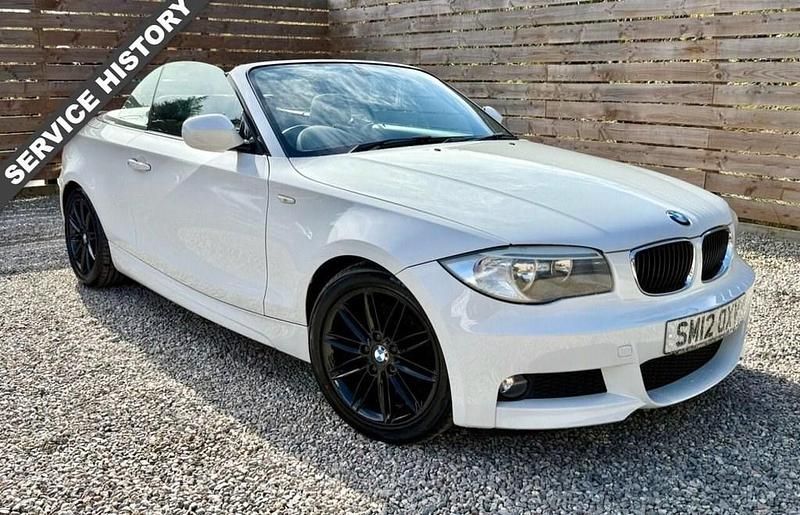 White Used 2012 BMW 120 Cabriolet M Sport Cabriolet | £4,995 (Fair price) - Image 1/4