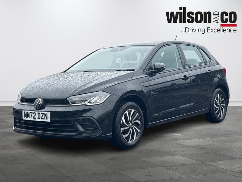 Used VW Polo Life 95 HP (69 kW) 2022 Black Hatchback