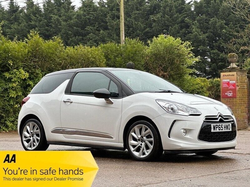 White Used 2015 DS Automobiles DS3 Hatchback | £3,490 (Fair price) - Image 1/3