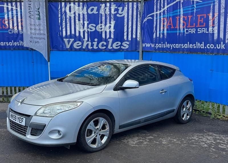Silver Used 2010 Renault Mégane Coupé Dynamique Coupe | £2,495 (Super price) - Image 1/4