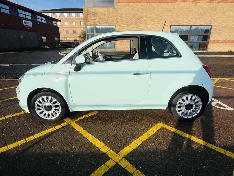 Used Fiat 500 Lounge 69 HP (50 kW) 2017 Green Hatchback