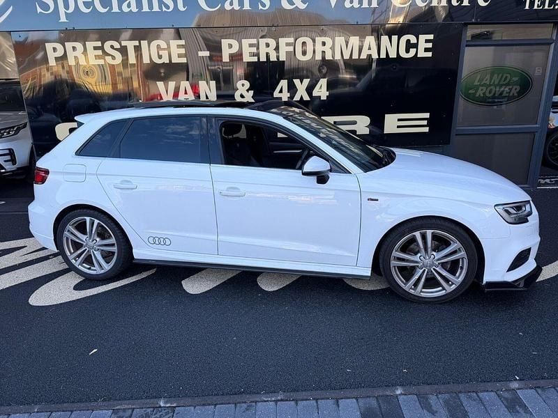 White Used 2016 Audi A3 S-Line Hatchback | £10,999 (Fair price) - Image 1/3