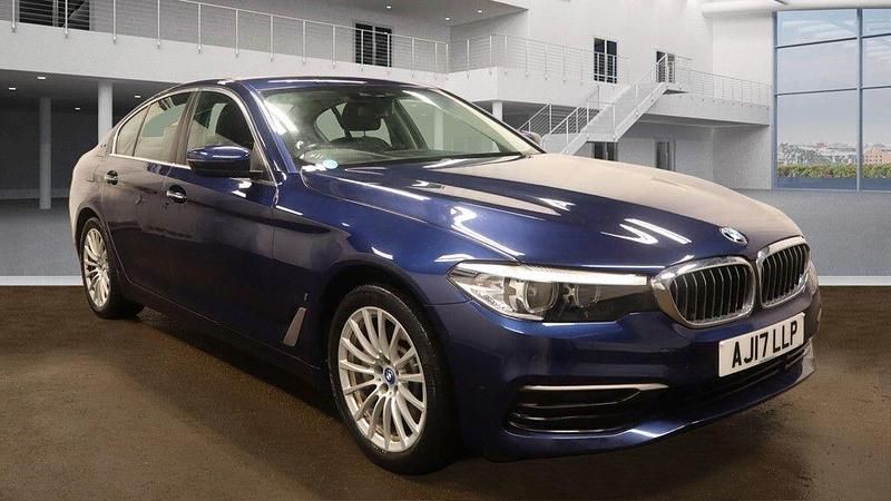Blue Used 2017 BMW 530e Comfort Edition Sedan | £11,600 (Fair price) - Image 1/4