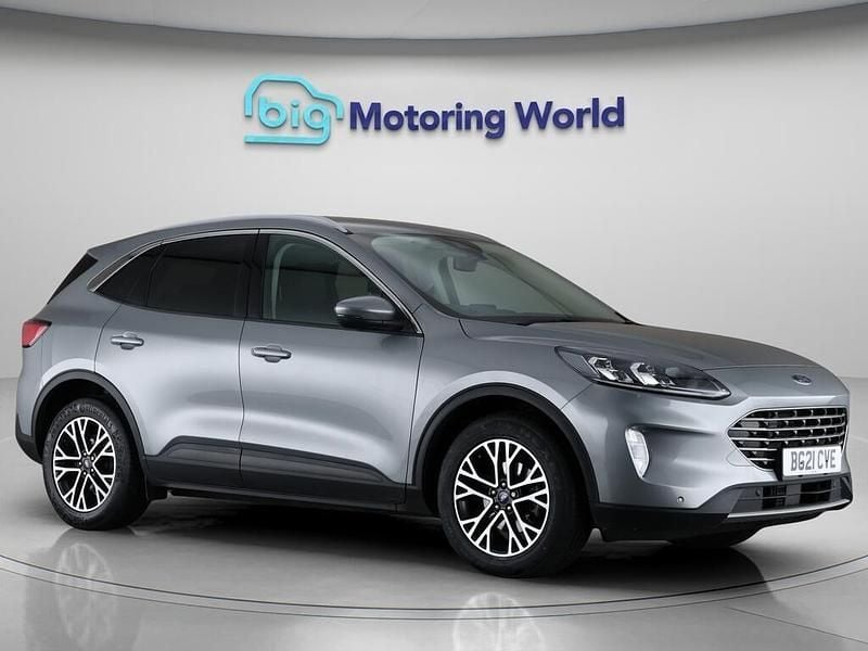 Silver Used 2021 Ford Kuga Titanium SUV | £16,000 (Good price) - Image 1/4