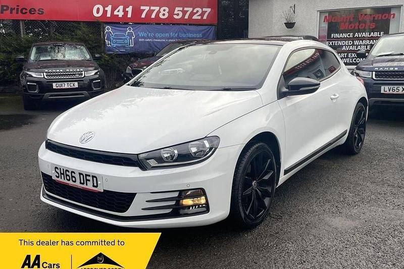 White Used 2016 VW Scirocco Black Edition Coupe | £9,995 (Fair price) - Image 1/1