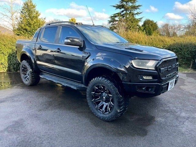 Black Used 2018 Ford Ranger Wildtrack Pickup | £17,450 (Expensive) - Image 1/4